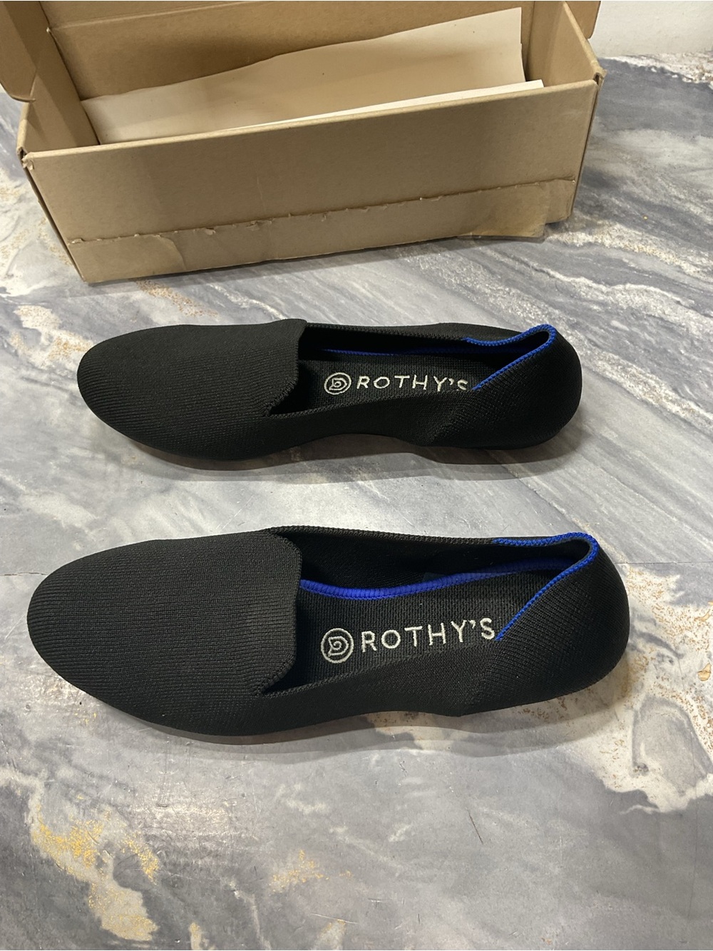 Black Ballet Rothys, size 9 - Picture 11 of 16